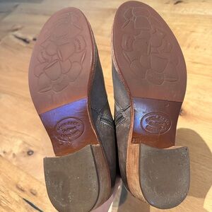 Korkease booties brown size 9 1.5-inch heel